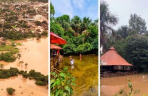 14:07 –
Chuva deixa cidades debaixo d'água e ponto turístico submerso em MT: veja vídeos