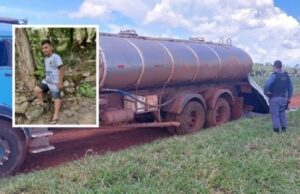 07:35 –
Menino de 11 anos morre após ser atropelado por caminhão conduzido pelo irmão