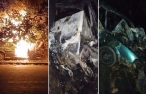 15:23 –
Idoso morre após veículo pegar fogo em acidente em cidade de MT