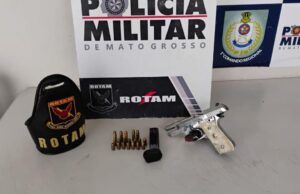Rotam prende homem que efetuou disparos com arma dentro de condomínio