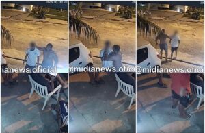 PM é filmado enforcando e dando tapa no rosto de adolescente