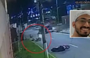15:58 –
Vídeo mostra momento em que técnico de enfermagem morre ao desviar de carro e bater em outra moto