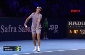 Joأ£o Fonseca brilha na Basileia e chega أ primeira final de ATP 500 da carreira