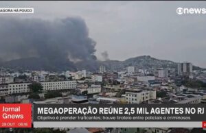 Operação com 2.500 policiais busca traficantes de outros estados no Rio