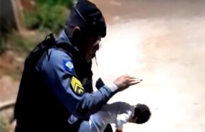 Ação heróica: PM salva recém-nascida engasgada