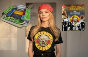 Virginia Mendes promove ação para presentear fãs com ingressos do Guns N’ Roses