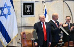 Era de mortes e terror acabou no Oriente Mأ©dio, diz Trump em Israel