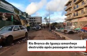 Tornado que atingiu PR أ© classificado como EF3, confirma Simepar