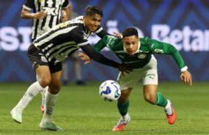 Palmeiras vence o Santos com dois gols de Vitor Roque e amplia liderança no Brasileirão