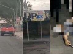 Homens trocam tiros e facadas em distribuidora e morrem em MT