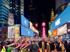 Flor Ribeirinha encanta Times Square e leva o Siriri de Mato Grosso ao coração de Nova York