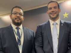 Diogo Pécora recebe apoio do presidente da CBF para eleição da FMF