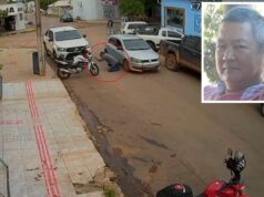 Câmera flagra fazendeiro sendo morto a tiros em cidade de MT