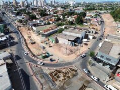 Complexo Viário do Jardim Leblon avança com demolições e novas estruturas para melhorar o tráfego